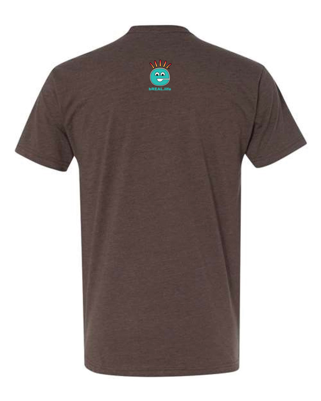 Retro Front Logo Brown T-Shirt
