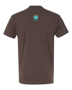 Retro Front Logo Brown T-Shirt