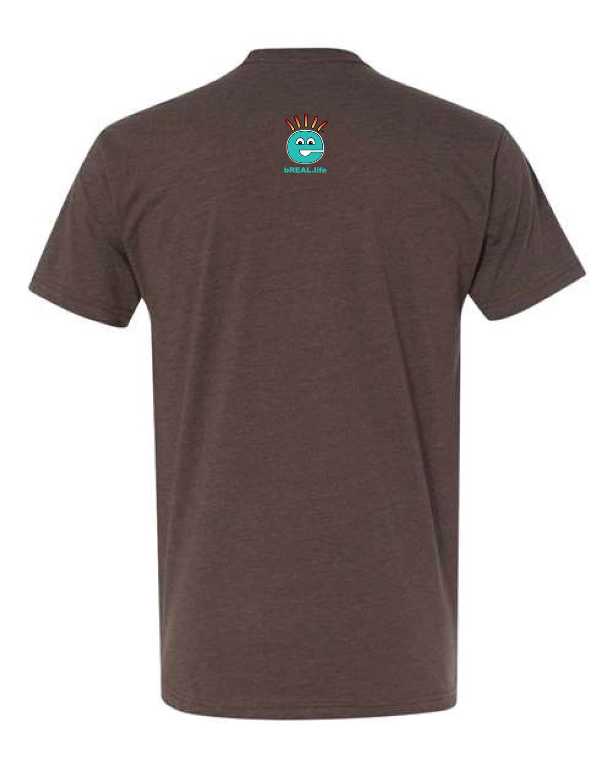 Retro Front Logo Brown T-Shirt