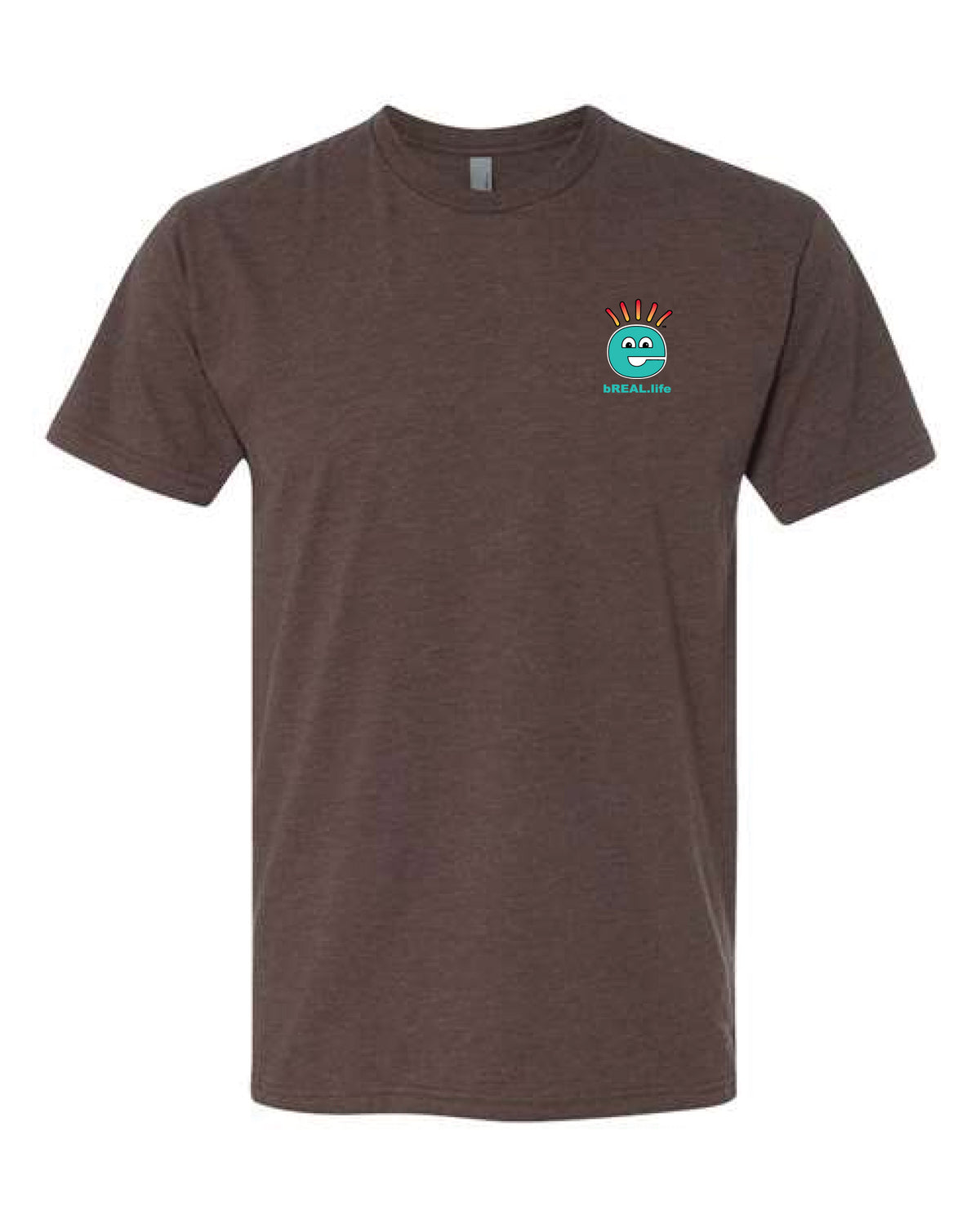 Retro Back Logo Brown T-Shirt