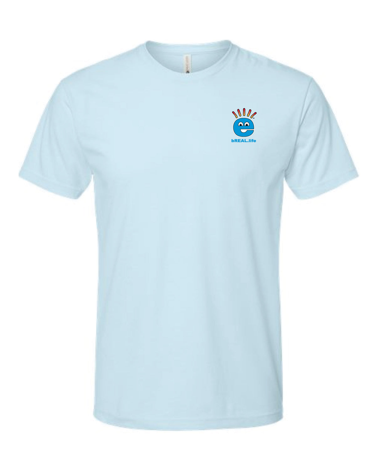 Light Blue Back Logo T-Shirt