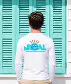 Long Sleeve Front Logo White T-Shirt